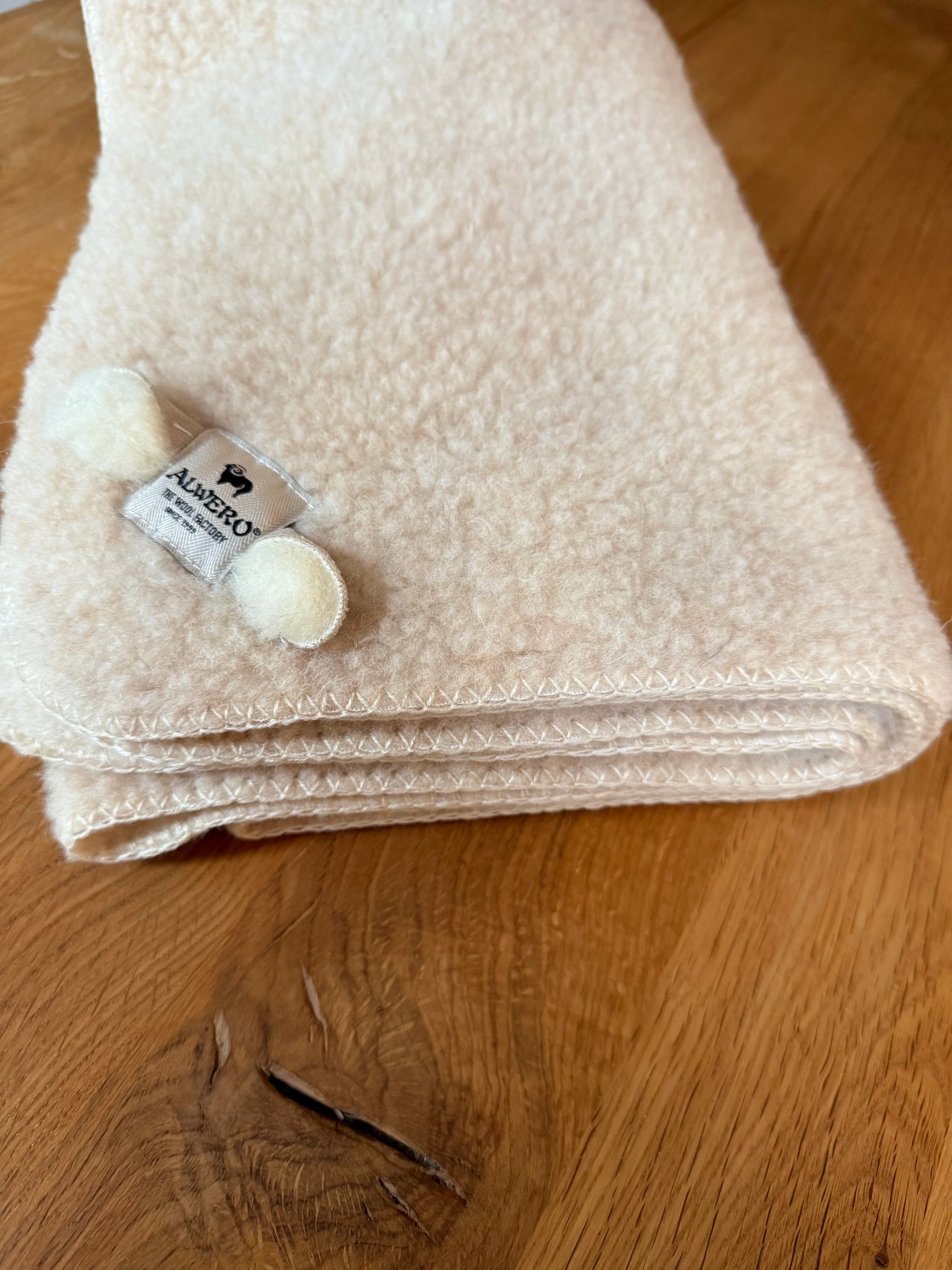Alwero - Babydecke "MEREZKA", Beige, 75x100cm - Image 12
