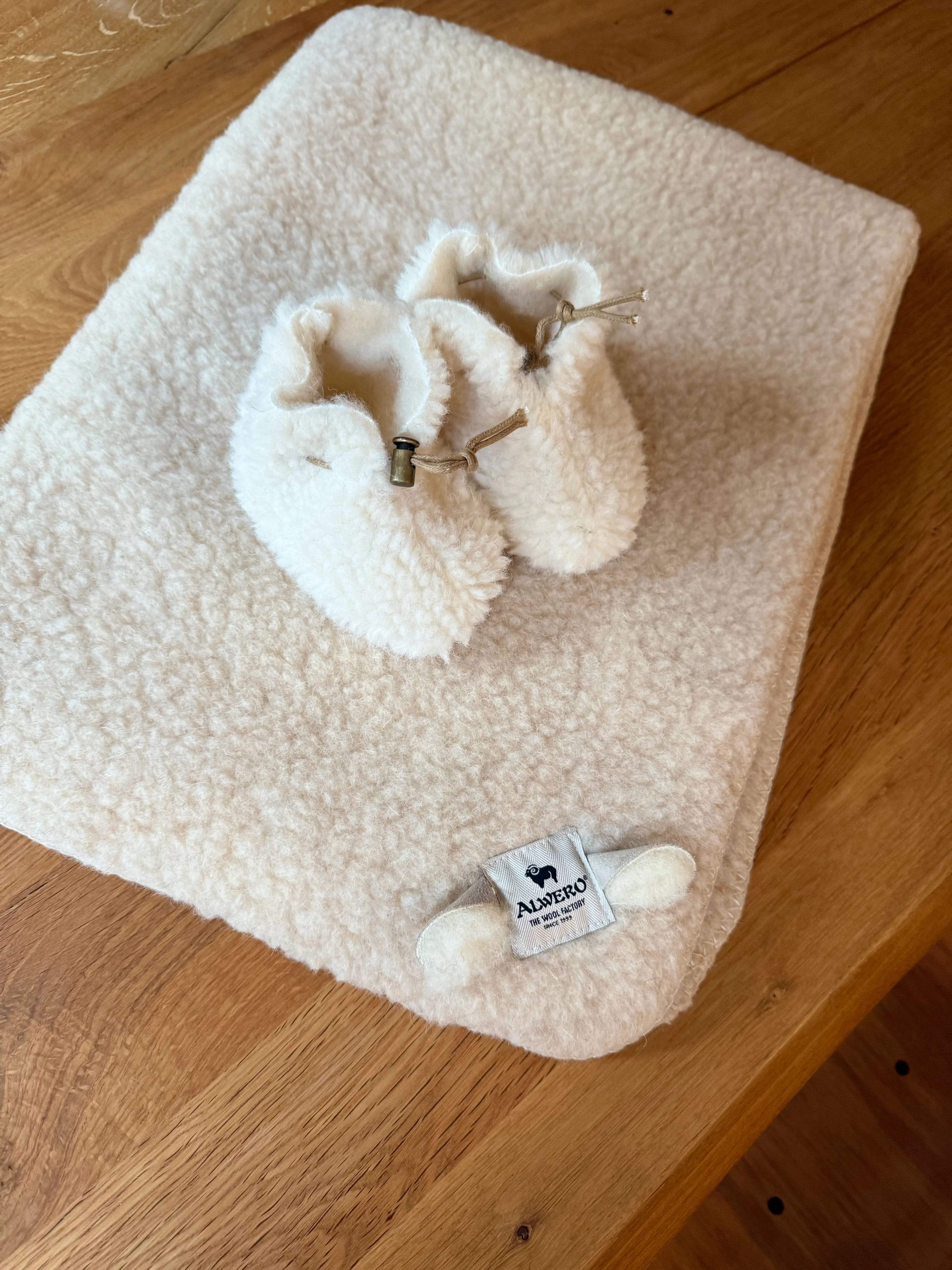 Alwero - Babydecke "MEREZKA", Beige, 75x100cm - Image 7