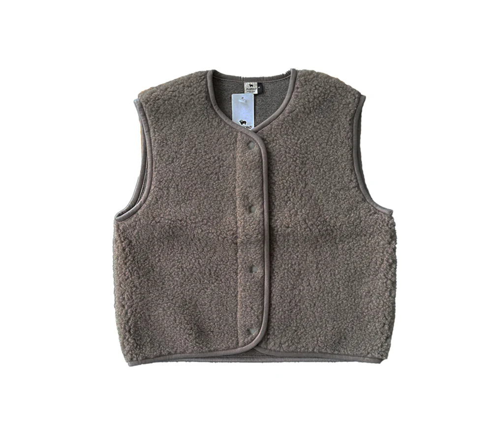 Alwero - Bodywarmer "TYB" ADULT, Biowolle, MOUSE, ultra light - Image 3