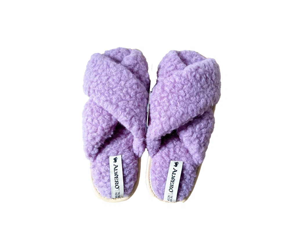 Alwero - Hausschuhe Flip-Flop, TWENN X, Lilly, Biowolle - Image 4