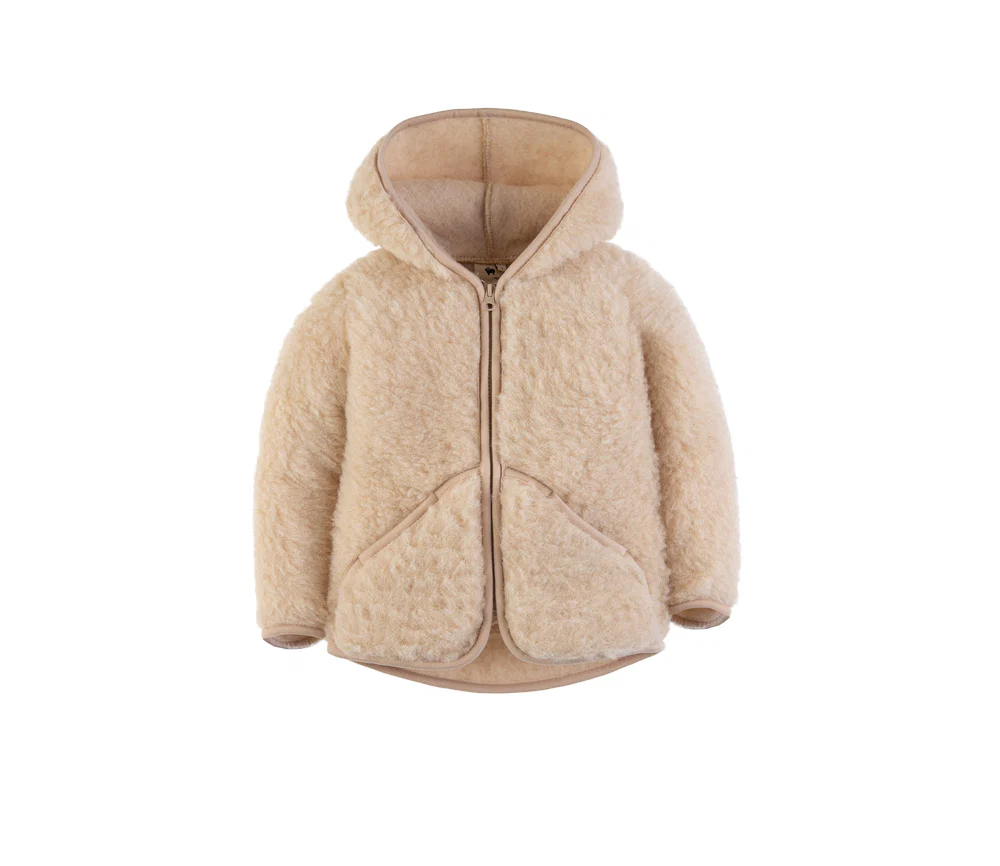 Alwero - Jacke Mody, Biowolle, ENGLISH TEA, Biowolle Woolmark zertifiziert - Image 3
