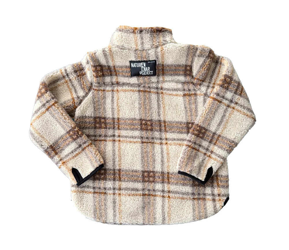 Alwero - Jacke SHERPA, SCOTCH BEIGE, Biowolle, ultra leicht - Image 3