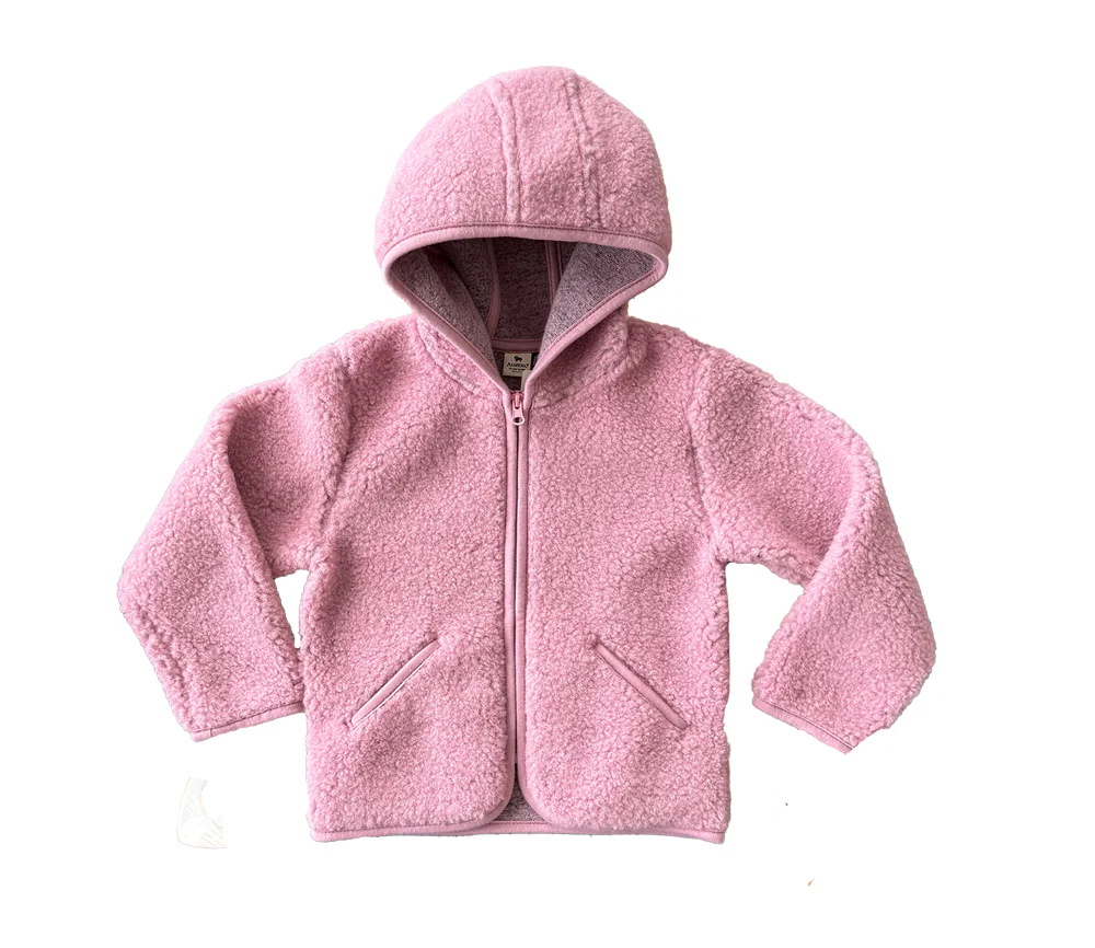 Alwero - Übergangsjacke "YPOS" Junior, Biowolle, VENETIAN PINK, ultra light - Image 3
