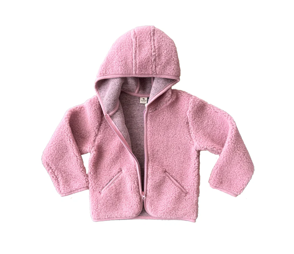 Alwero - Übergangsjacke "YPOS" Junior, Biowolle, VENETIAN PINK, ultra light - Image 5