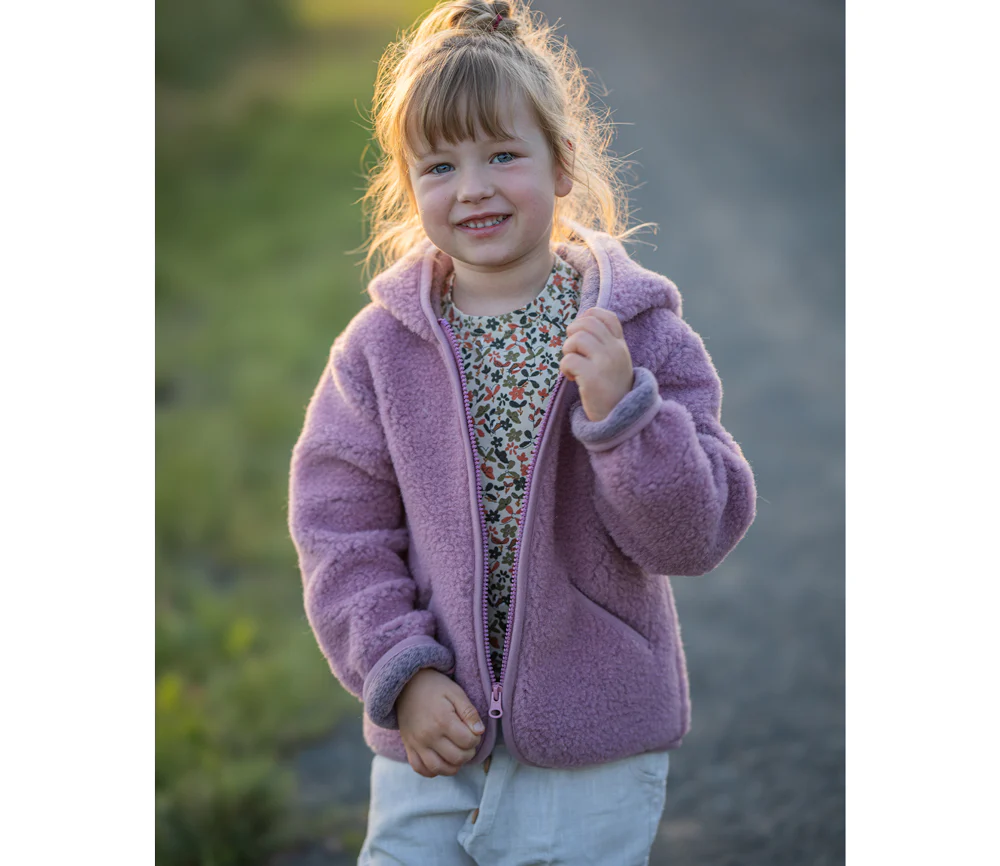 Alwero - Übergangsjacke "YPOS" Junior, Biowolle, VENETIAN PINK, ultra light - Image 6