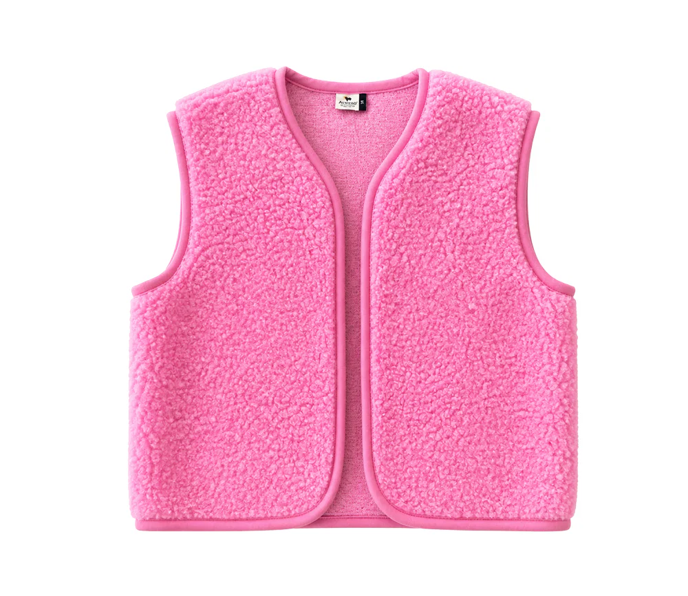 Alwero - Weste "CAMINO" Adult, BUBBLE GUM, Merinowolle, ultra light - Image 5